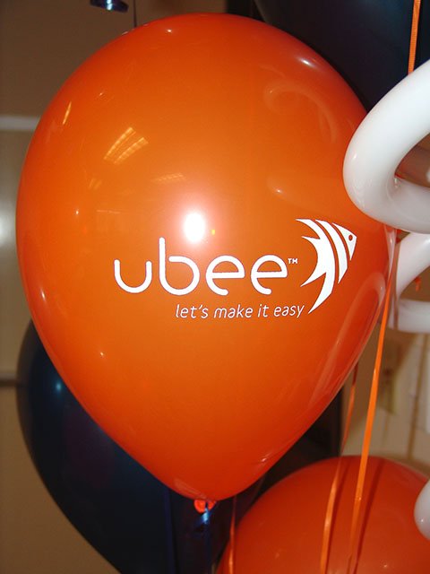custom printed corporate balloons