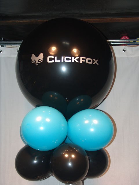 large logo printed balloons